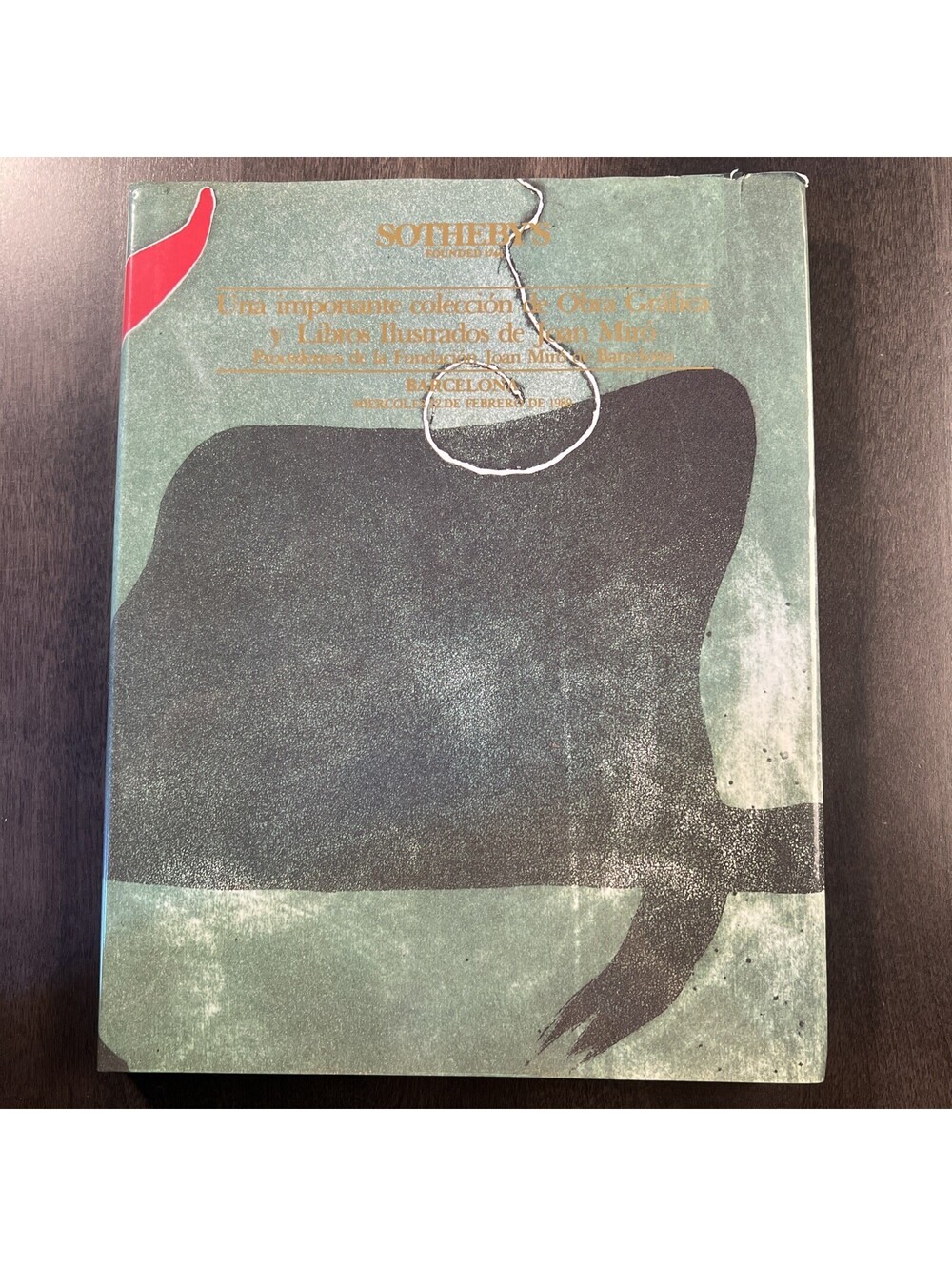 Sotheby's Una importante colección de Obra Gráfica y.. 22 DE FEB 1989 BARCELONA